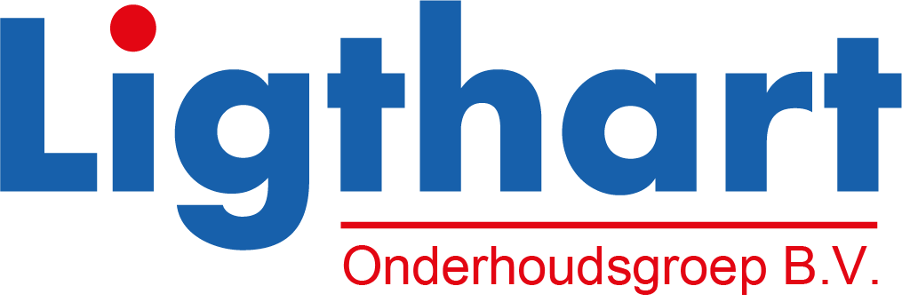 Logo Ligthart onderhoudsgroep rood